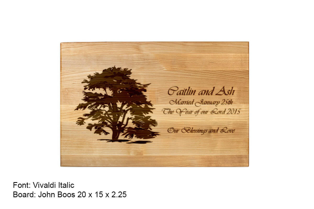 Custom Kitchen Cutting Board Business